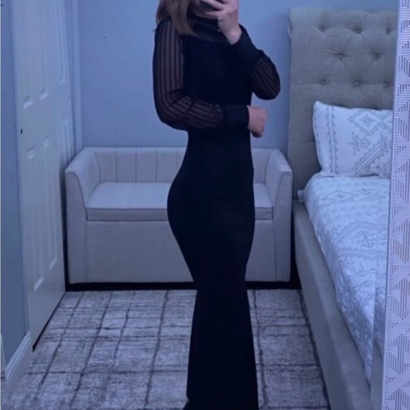 Mermaid hem dress - Picture 3 of 9